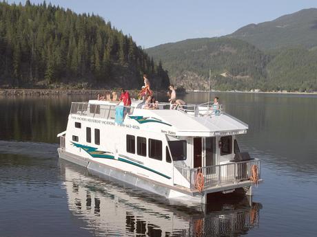Barco vivienda Columbia Británica