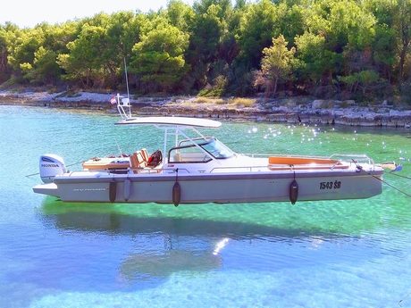 Motorboote Norddalmatien